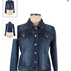 Kenzie 6 button Jean Jacket